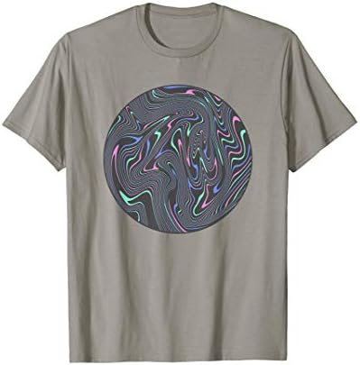 Awesome Abstract Trippy Melting Liquid Swirl Psychedelic T-Shirt