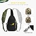 Imagen de HALOVIE Mochila Táctica para Hombre Bolso de Hombro Antirrobo con Sistema MOLLE Crossbody Sling Bag para Viaje