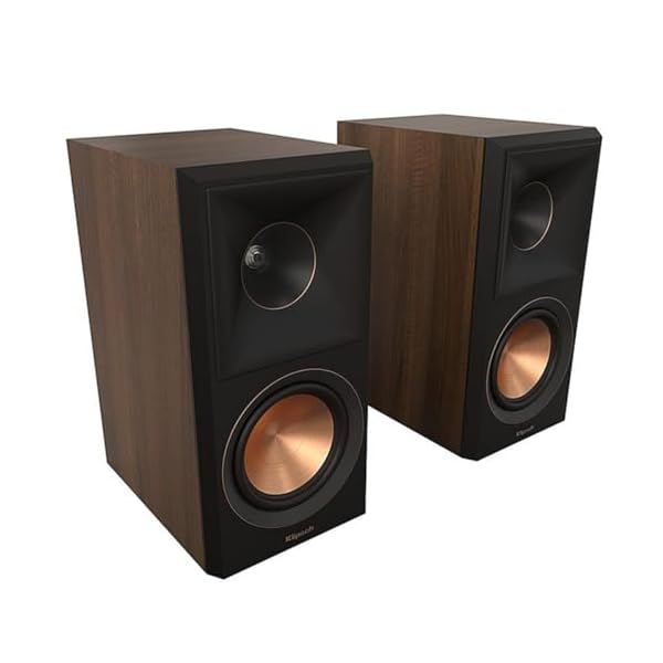 klipsch Reference Premiere RP-500M II Walnut Bookshelf Speakers
