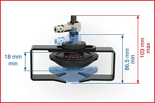 KS Tools 160.0718 Universal-Entlüfterstutzen-Adapter, verstellbar