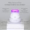 reVive Light Therapy Sonique Mini Acne Cleanser, Battery-Operated Sonic Face Cleanser Brush with Blue & Red Light Therapy, Medical-Grade Acne Device for Face & Body, Water-Resistant
