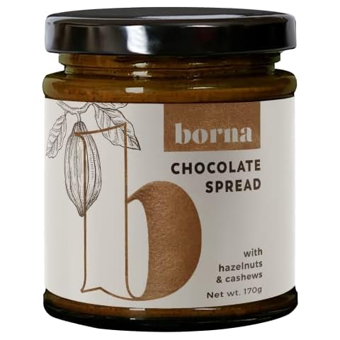 Borna Foods Vegan Chocolate Spread, 170 gram Cover