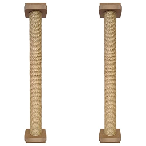 Arranhador para Gatos de Parede Gatto Karino - Kit 2un Sisal 50mm x 60cm