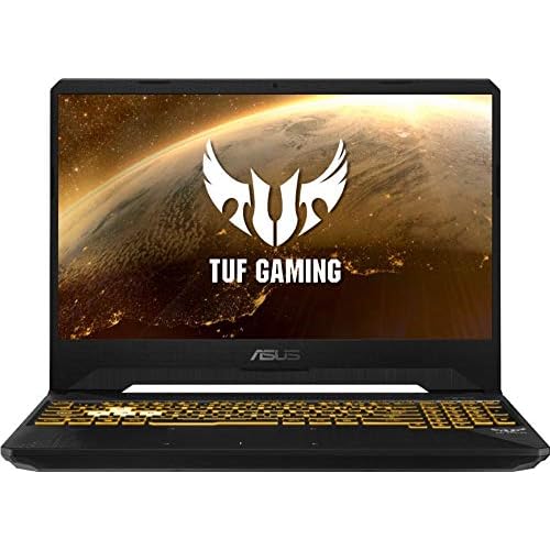 ASUS TUF FX505DT Gaming Laptop, 15.6” Full HD, AMD Ryzen 7 R7-3750H Processor, GeForce GTX 1650 Graphics, 8GB DDR4, 256GB PCIe SSD, Gigabit Wi-Fi 5, Windows 10 Home, FX505DT-WB72, RGB Keyboard