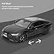 imtfzct 1/24 Supercar RS7 Black Warrior Modellauto, Sound- und Licht-Spielzeugauto mit Pullback-Funktion, Sammlermodell aus legiertem Stahl, Geschenk für Kinder