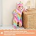 BETTERFUN Baby Animal Cosplay Costume Hooded Romper Soft Infant Toddlers Halloween Outfits Winter Autumn Jumpsuit, Colorful, 2-6 Months