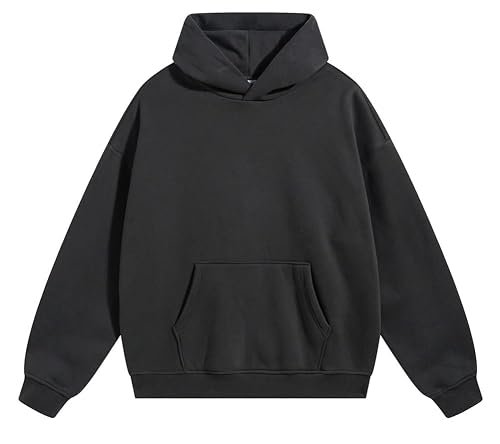 Mens Oversized Hoodies Loose Fit Womens Hooded Sweatshirt Cotton Pullover