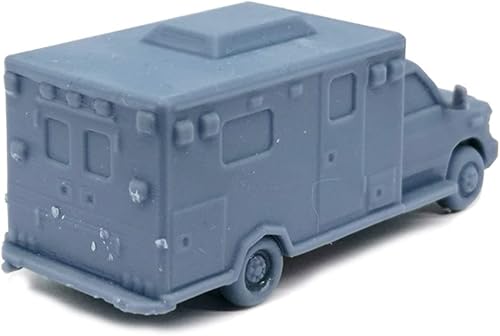 Miniatura 2 de Outland Models Camión de ambulancia de paisaje ferroviario Escala 1:87 HO