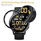 Beukei Panzer Schutz Glas für Garmin Vivoactive 5, 3 Stück Handyglas[Anti-Kratzen][Sans Bulless][9H Härte] Display Schutzfolie