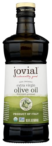 JOVIAL Organic Extra Virgin Olive Oil, 16.9 FZ