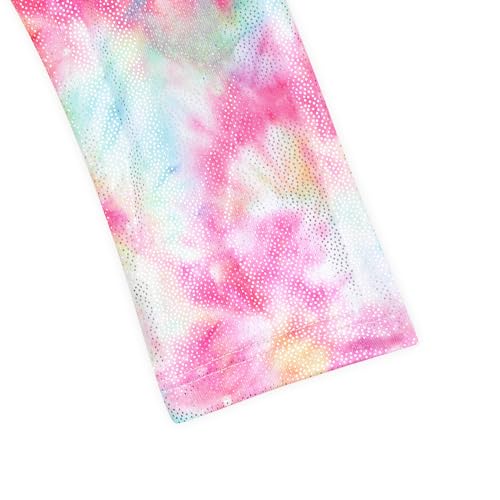 HOZIY Long Sleeve Leotards for Girls Gymnastics Kids Toddler Tumbling Outfits Floral Unicorn Galaxy Rainbow Stripe Pattern