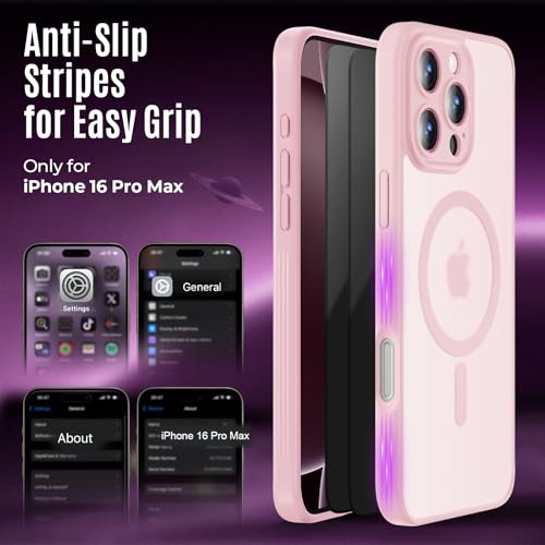 Image of Symcele Designed for iPhone 16 Pro Max Case, Pink