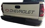 Chevy 1500 Bed or Window Decal Vinyl Sticker for Windshield or Side Bed Graphics Chevrolet Silverado Tailgate Lettering