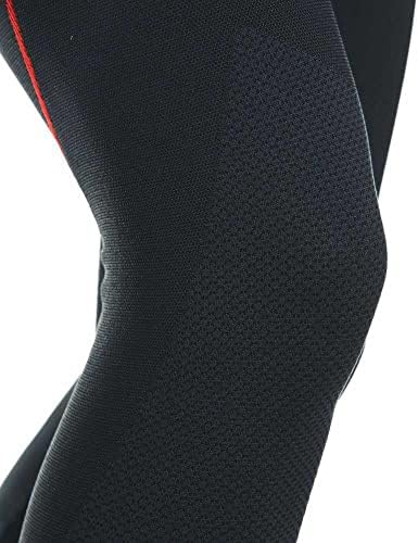 Dainese-Thermo Pants Lady, Motorbike Thermal Base Layer Pants, for Woman, Black/Red, M — view 6