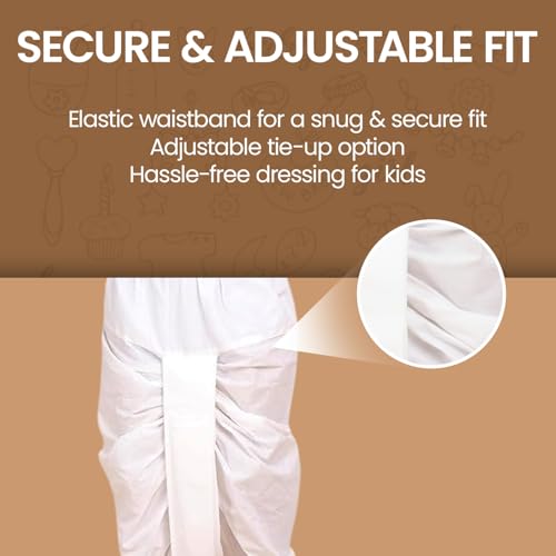 Image of BABA AND BABY Boys Cotton Dhoti Pant Ready-to-Wear Traditional Ethnic Wear for Kids