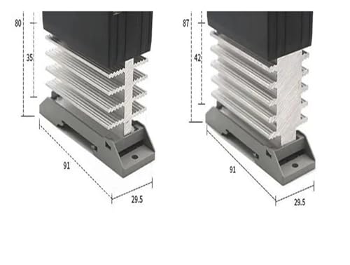Relais statique monophasé 60A commutation DC-DC sans usure mécanique pour rail - 7