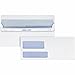 Quality Park #9 Security Envelopes, Double Window, Tamper Evident, Self Seal, Invoices/QuickBooks Statements, 3-7/8