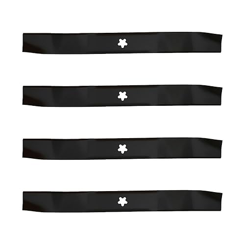 (4) Cuchillas para cortacésped Husqvarna Craftsman Poulan 42"