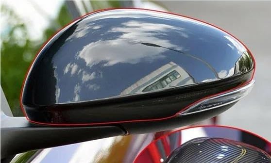 車用サイドミラーシェル に適合する アルファロメオ に適合する ジュリア 2017-2024 車ドアサイド外装バックミラーカバートリ