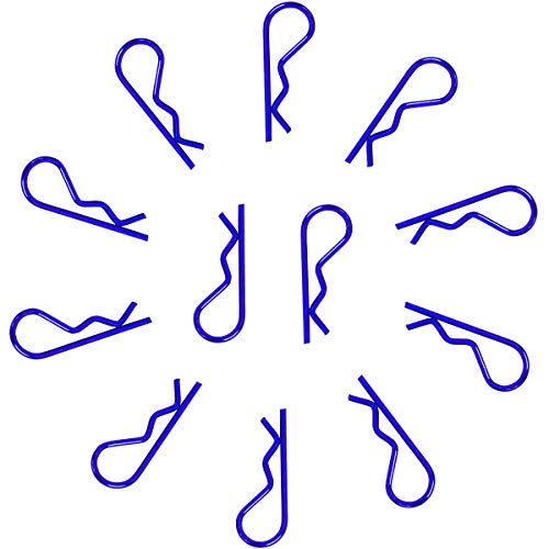 Blue Body Clips Pins (12) for ARRMA Kraton Outcast Notorious Talion Senton Typhon