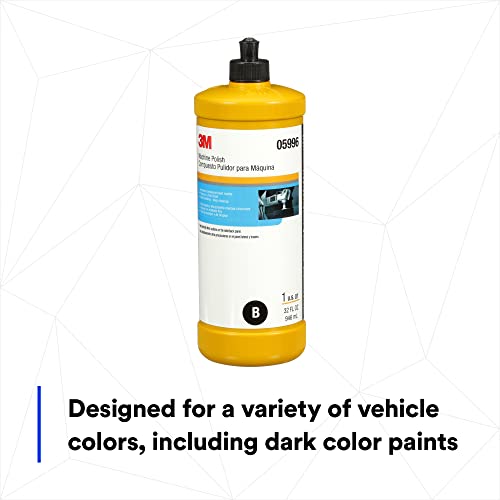 Perfect-It 3M Machine Polish, 05996, Easy Cleanup, Silicone Free, 1 qt (32 fl oz/946 mL) - image 6