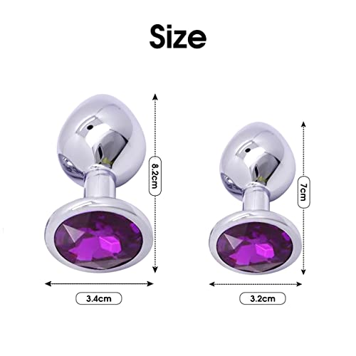 2 pezzi, plug massaggiante, facile da usare