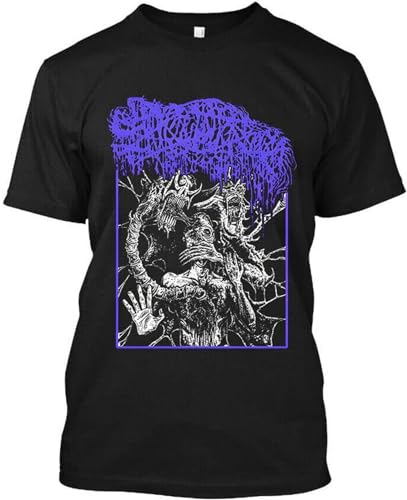 GOLDROAST New NWT Sanguisugabogg American Death Metal Band Music Art Vintage Crew Neck Unisex Short Sleeve T-Shirt M Black