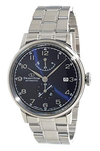 Orient Star �w���e�[�W�S�V�b�N�p���[���U�[�u �X���[���Z�R���h�h���X �u���[�X�`�[���E�H�b�` RE-AW0002L