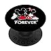 Disney Mickey and Minnie Mouse Silhouettes Forever PopSockets PopGrip Interchangeable