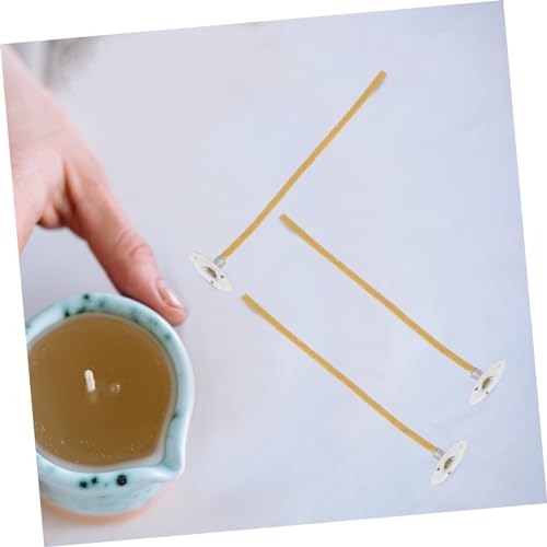 Mechas trenzadas para velas 100 uds Uonlytech miniatura 3