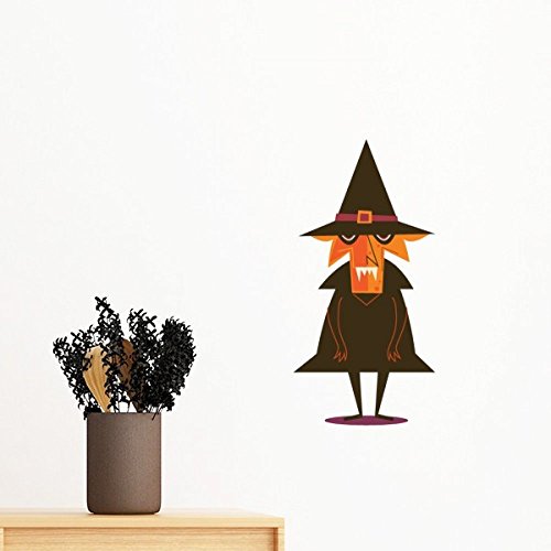 Sticker mural Happy Ghost Halloween decoratif amovible 60cm DIYthinker