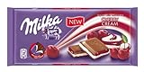 Milka Cherry Cream Chocolate Bar 100g (10-pack)