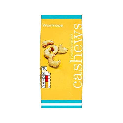 Asados ??Y Castañas De Cajú Saladas 250G Waitrose - Paquete de 2