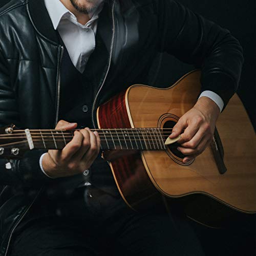 Spotify Boîte à médiators en bois avec 3 compartiments pour guitare - Les Beatles, Paul McCartney, John Lennon, RIngo Starr, George Harrison Spotify Boîte à médiators en bois avec 3 compartiments pour guitare – Image 4