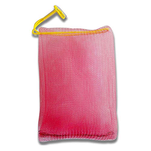 5 Stück Perligran Seifenbeutel Bade-Perli Seifenschwamm Seifennetz Badenetz Körperpflege Badeperli
