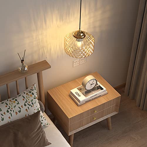 Éclairage pendentif Wabi-Sabi ajustable pour suspension de chambre