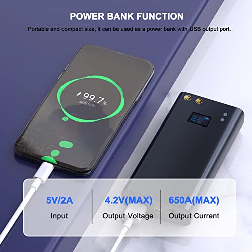 Mini Spot Welder, 11000Mah Rechargeable Battery Spot Welder With Lcd Screen, 80 Gears Adjustable Portable Spot Welder For Battery Plate Welding, Usb Portable Spot Welder With Welding Pen,Nickel Strip #TOP5