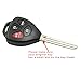 Keyless2Go Replacement for 2 New Keyless Entry Remote Car Key for 2007 2008 2009 2010 Toyota Camry HYQ12BBY