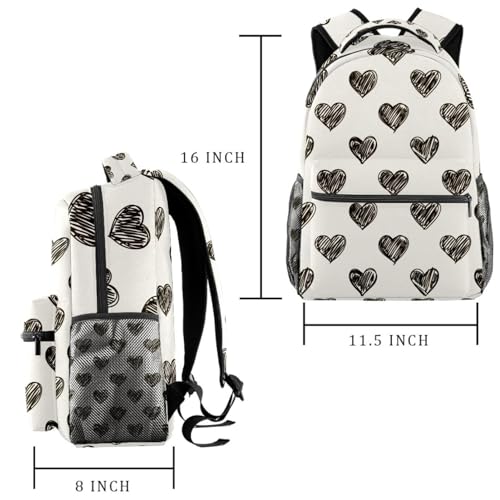 Sac de voyage décontracté Doodle Line pour les escapades de week-end