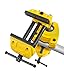 Stanley 1-83-069 MaxSteel Multi Angle Hobby Vice, Yellow/Black