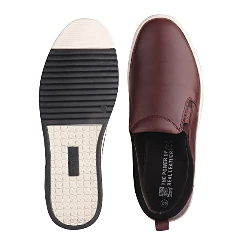 Image of Red Chief Brown Leather Formal Derby Shoes for Men | RC3860