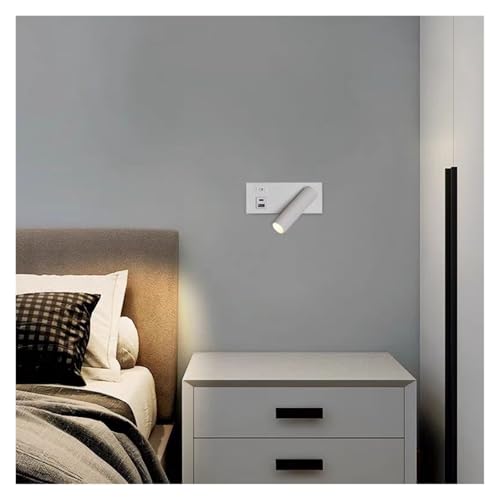 Lámpara de pared LED de ajuste flexible 5W con puerto de carga USB-C 6
