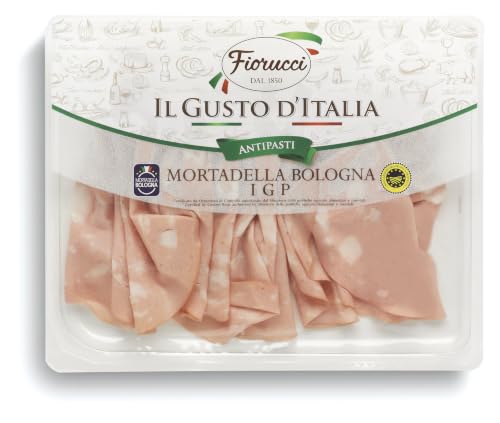 Fiorucci - Lonchas Mortadella Italiana IGP Bolonia, 100g
