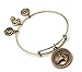 MBOX Expandable Antique Gold Tone,Antique Sliver Tone & Antique Bronze Wire Bangle Bracelet
