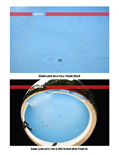 Opteka 0.20X Professional AF Fisheye Lens for Canon EF EOS 80D, 77D, 70D, 60D, 50D, 40D, 7D, 6D, 5D, 5Ds, 1Ds, Rebel T7i, T7s, T6s, T6i, T5i, T5, T4i, T3i, T3, SL3, SL2 & SL1 Digital SLR Cameras - Thumbnail 7