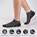 COOVAN 12 Pack Mens Ankle Socks Low Cut Cushioned Comfort Breathable Casual Socks 12 pairs