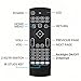 7 Color Backlit LED MX3 Pro Mini Keyboard Fly Remote Mouse,Android TV Remote Control,IR Learning Mini Wireless Keyboard for Android TV Box.HTPC.IPTV,Networked Set-top Box,Mini PC(Battery not Included)