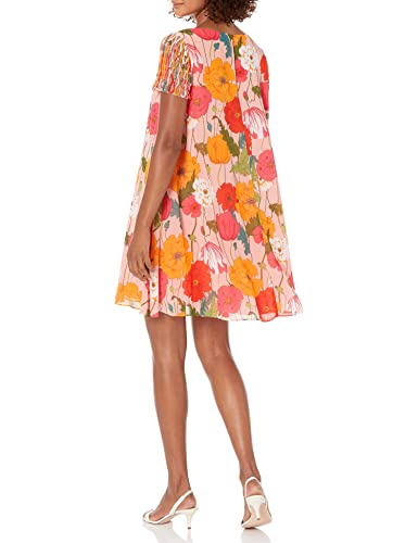 Trina Turk Women's Floral Shift Dress, Multi, Extra Small #TOP29