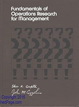 Fundamentals of Operations Research for Management: An Introduction to Quantitative Methods