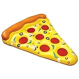 U.S. Pool Supply Giant 6 x 5 Foot Inflatable Pizza Slice Pool Float - Fun Kids Swim Party Toy - Huge 72